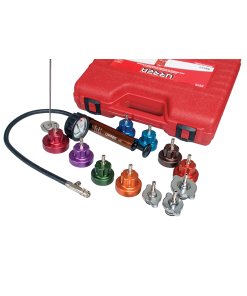 Juego para detección de fugas en radiador, 14 piezas Urrea 2370