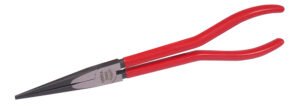 Pinza para electricista con mango rubber grip de 11" extra larga recta Urrea 239G