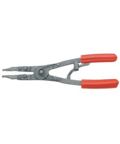 Pinza para anillos de retención con punta plana con mecanismo de matraca Urrea 250P