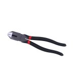 Pinza para electricista con mango rubber grip de 9" corte lateral Urrea 269GI