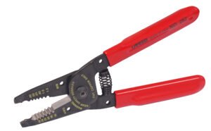 Pinza pelacable con mango air cushion 16-26 AWG de 6-3/4" alta palanca Urrea 292