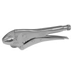 Pinza de presión de 10" quijada curva con corta alambre Urrea 292WR
