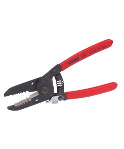 Pinza pelacable con mango air cushion 10-20 AWG de 6-3/4" alta palanca con seguro Urrea 297