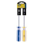 Juego de destornilladores con mango de PVC combinados, 2 piezas Foy 2DP34