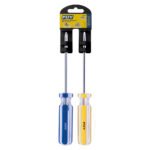 Juego de destornilladores con mango de PVC combinados, 2 piezas Foy 2DP44