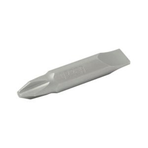 Punta doble intercambiable Phillips #2 y plana 8-10" para destornillador hexágono de 1/4" Urrea 30004