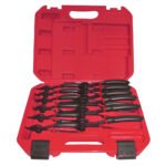 Juego de pinzas para anillos de retención, 12 piezas Urrea 360C