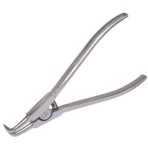 Pinza para anillos de retención con mango rubber grip forjadas tipo externo ángulo de 90° Urrea 369P