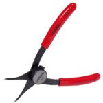 Pinza para anillos de retención convertibles con perilla .070 ángulo de 0° Urrea 385L