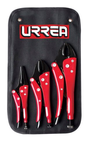 Juego de pinzas de presión, 3 piezas Urrea 4100