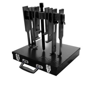 Extractor quijada recta tipo A 6 ton, 15 piezas fosfatizadas en caja metálica Urrea 4212SJBB