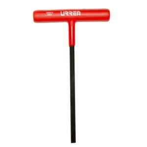 Llave hexagonal corta tipo "T" ergonómica en pulgadas, 5/32" Urrea 46410GP