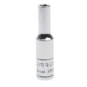 Dado largo cuadro de 1/4", 6 puntas, métrico, 5 mm Urrea 4705LM