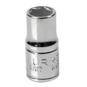 Dado cuadro de 1/4", 6 puntas, en pulgadas, 7/32" Urrea 4707