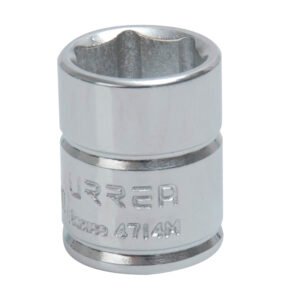 Dado cuadro de 1/4", 6 puntas, métrico, 14 mm Urrea 4714M