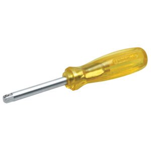 Destornillador con mango ámbar para dado cuadro de 1/4", 2-3/8" Urrea 4768