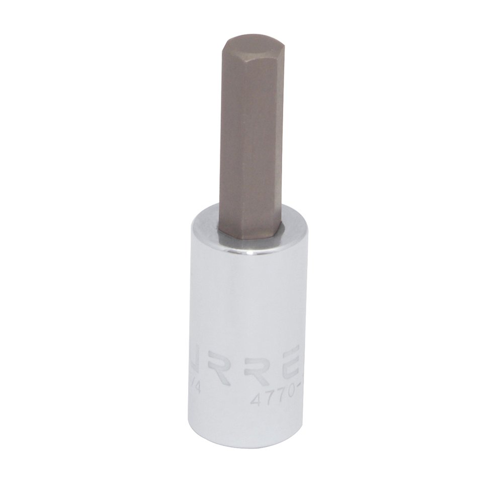 Dado con punta hexagonal cuadro de 1/4", en pulgadas, 5/64" Urrea 4770-5/64