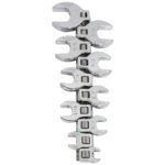 Juego de llaves pata de cuervo cuadro de 3/8", en pulgadas, 10 piezas Urrea 4900-10