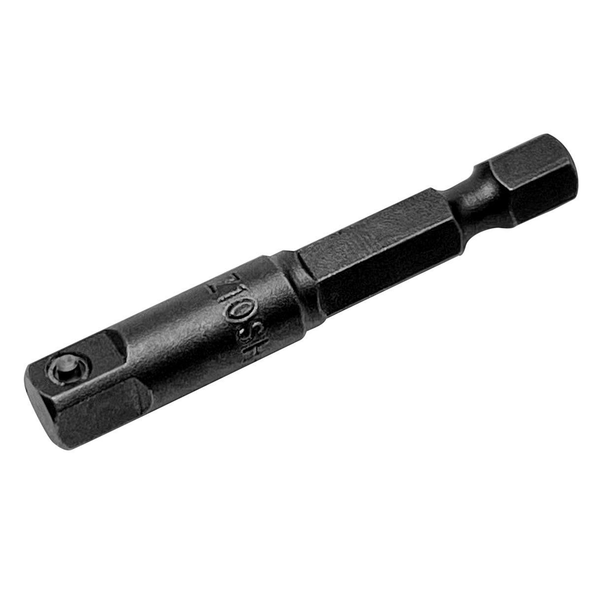 Adaptador con perno para dados cuadro hembra de 1/4", hexágono de 1/4" x 2" Urrea 50004X