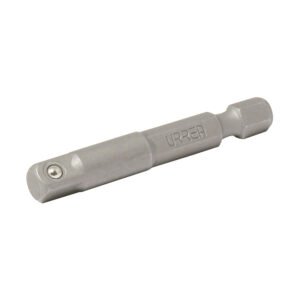 Adaptador con balín para dados cuadro hembra de 1/4", hexágono de 1/4" x 2" Urrea 50006