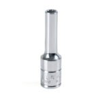 Dado largo cuadro de 3/8", 12 puntas, en pulgadas, 1/4" Urrea 5008
