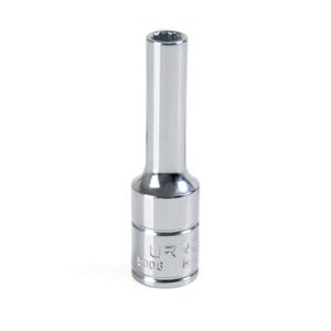 Dado largo cuadro de 3/8", 12 puntas, en pulgadas, 1/4" Urrea 5008