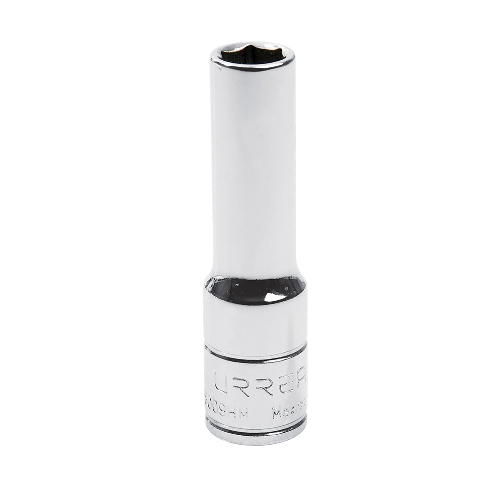 Dado largo cuadro de 3/8", 6 puntas, métrico, 8 mm Urrea 5008HM