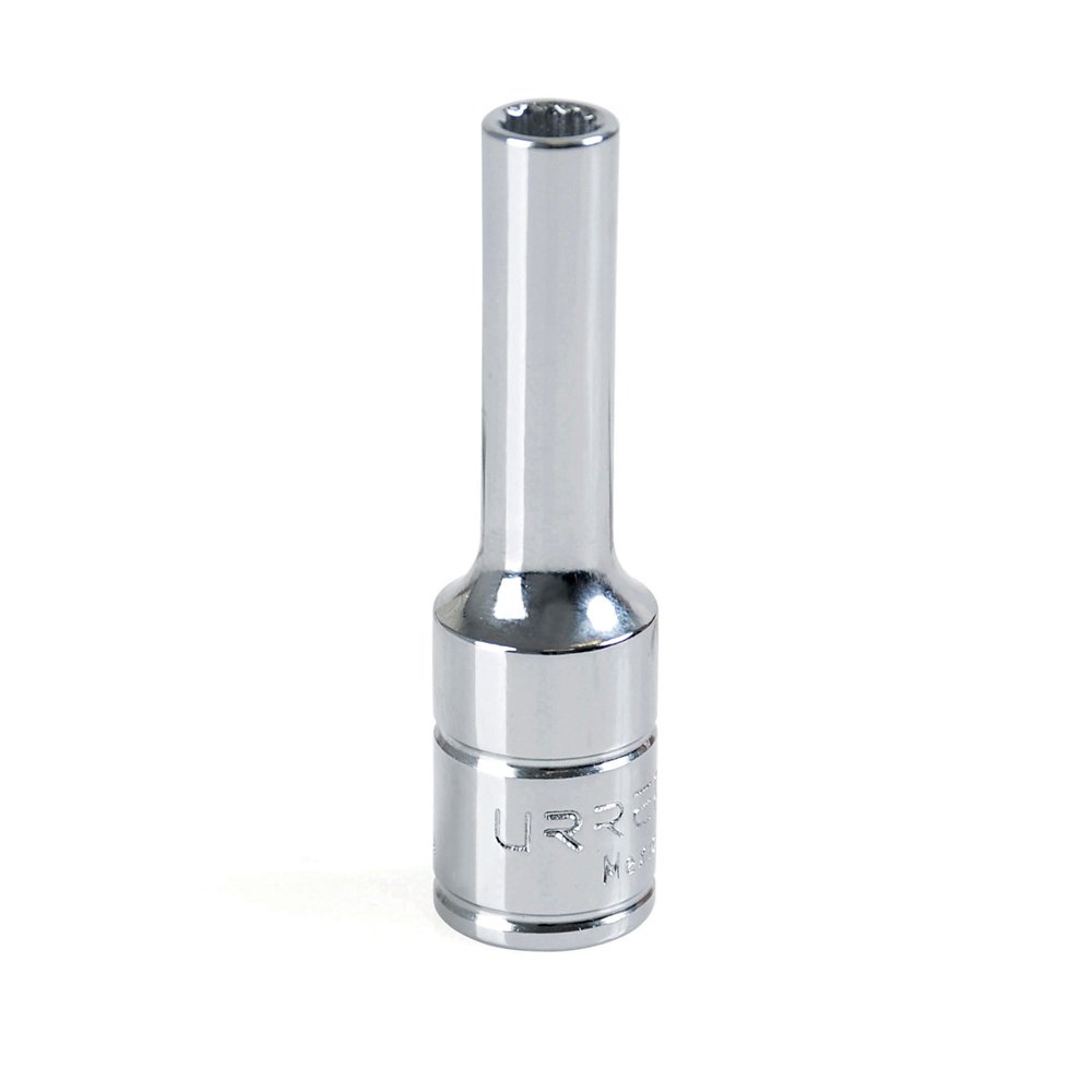 Dado largo cuadro de 3/8", 12 puntas, en pulgadas, 5/16" Urrea 5010