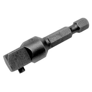 Adaptador con perno para dados cuadro hembra de 3/8", hexágono de 1/4" x 2" Urrea 50104X