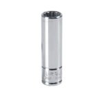 Dado largo cuadro de 3/8", 12 puntas, en pulgadas, 1/2" Urrea 5016