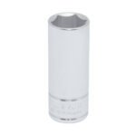 Dado largo cuadro de 3/8", 6 puntas, métrico, 21 mm Urrea 5021HM