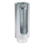 Dado largo cuadro de 3/8", 12 puntas, en pulgadas, 15/16" Urrea 5030