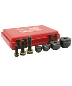 Juego de sacabocados para láminas de 5/8" a 1-1/4", 7 piezas Urrea 50900