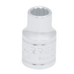 Dado cuadro de 3/8", 12 puntas, en pulgadas, 1/4" Urrea 5208