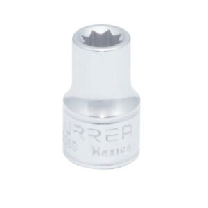 Dado cuadro de 3/8", 8 puntas, en pulgadas, 1/4" Urrea 5208S