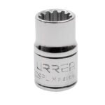 Dado Spline cuadro de 3/8", #12 Urrea 5212SPL