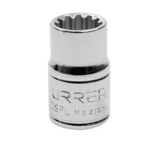 Dado Spline cuadro de 3/8", #12 Urrea 5212SPL