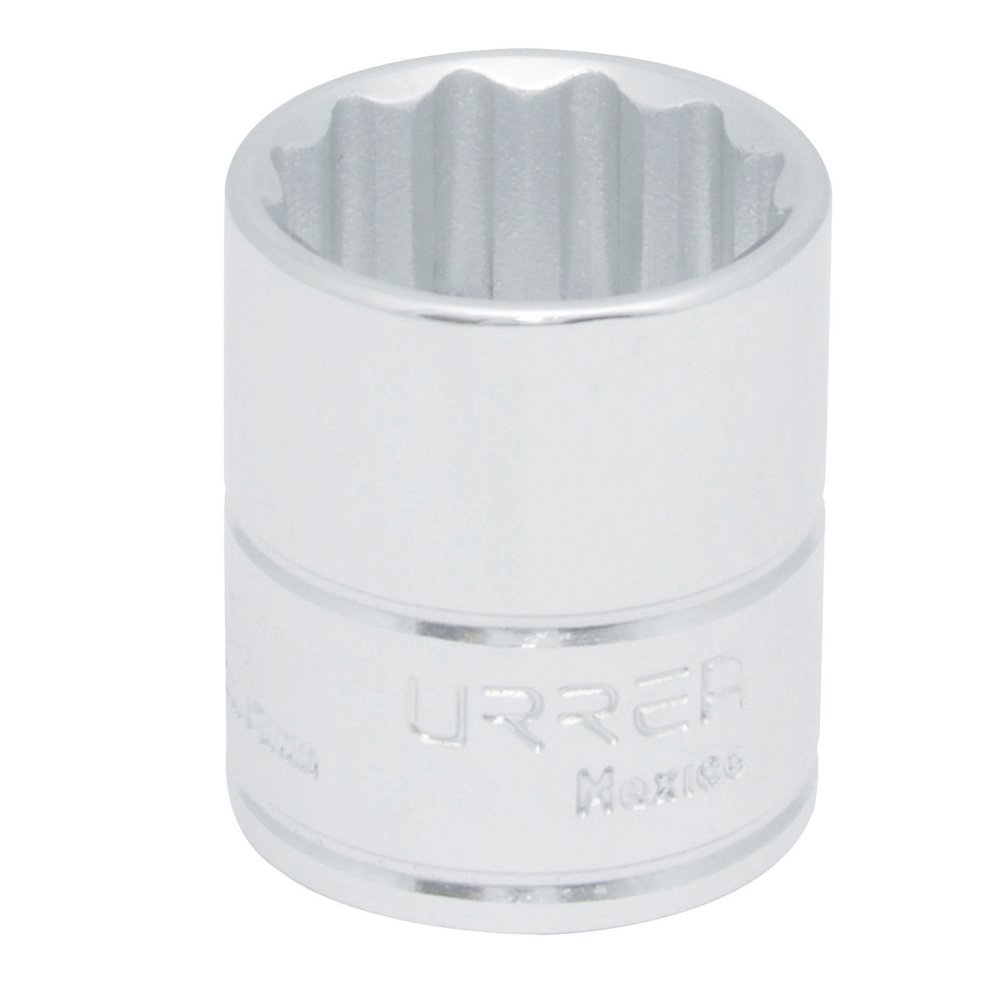Dado cuadro de 3/8", 12 puntas, en pulgadas, 9/16" Urrea 5218