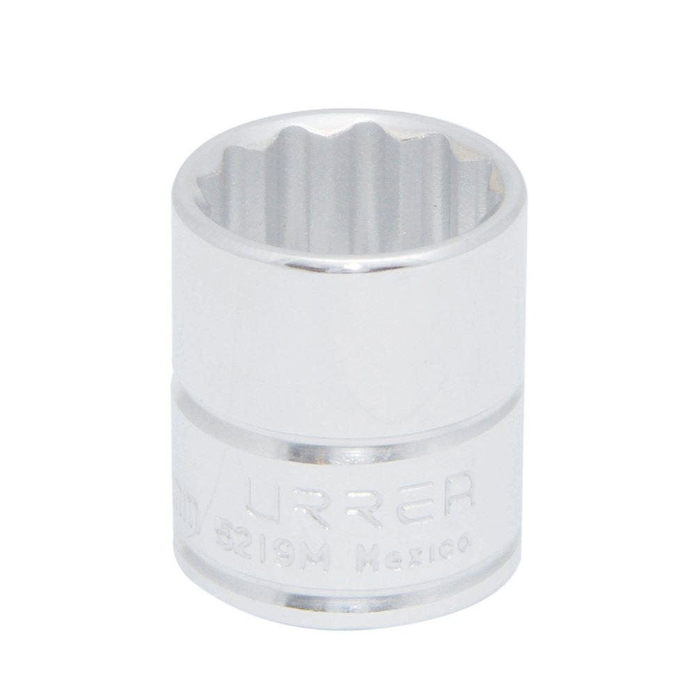 Dado cuadro de 3/8", 12 puntas, métrico, 24 mm Urrea 5224M