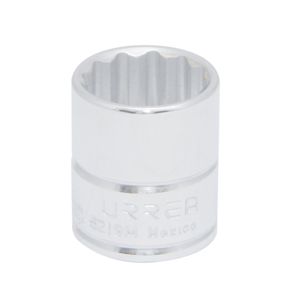 Dado cuadro de 3/8", 12 puntas, métrico, 25 mm Urrea 5225M