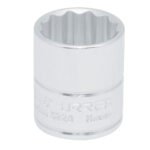 Dado cuadro de 3/8", 12 puntas, en pulgadas, 13/16" Urrea 5226