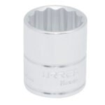 Dado cuadro de 3/8", 12 puntas, en pulgadas, 1" Urrea 5232
