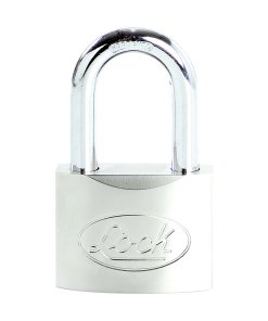 Candado de aluminio largo 60 mm, llave estándar Lock 52CA