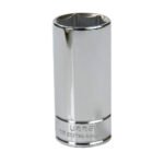 Dado largo cuadro de 1/2", 6 puntas, métrico, 27 mm Urrea 5327HM