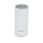 Dado largo cuadro de 1/2", 12 puntas, en pulgadas, 1" Urrea 5332