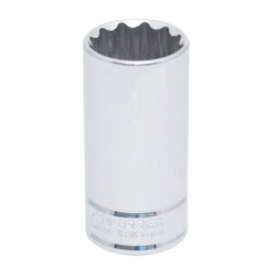 Dado largo cuadro de 1/2", 12 puntas, en pulgadas, 1-1/8" Urrea 5336