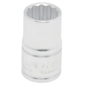 Dado cuadro de 1/2", 12 puntas, en pulgadas, 9/16" Urrea 5418