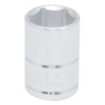 Dado cuadro de 1/2", 6 puntas, métrico, 25 mm Urrea 5425HM