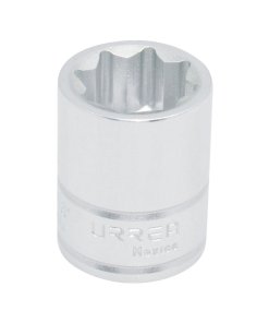 Dado cuadro de 1/2", 8 puntas, en pulgadas, 7/8" Urrea 5428S