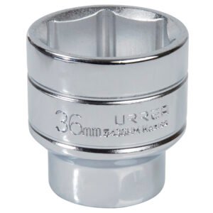 Dado cuadro de 1/2", 6 puntas, métrico, 36 mm Urrea 5436HM